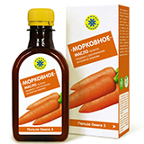 Масло льняное "Морковное" Компас здоровья | интернет-магазин натуральных товаров 4fresh.ru - фото 1